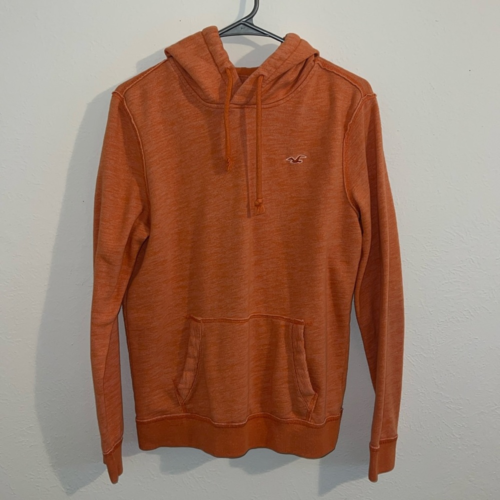 Hollister orange hoodie